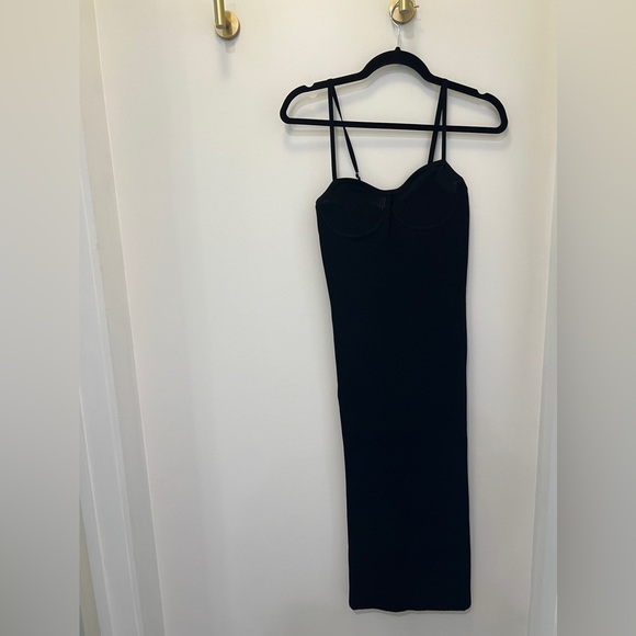 Helmut Lang Ribbed Dress - Picture 2 of 5